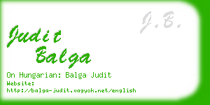 judit balga business card